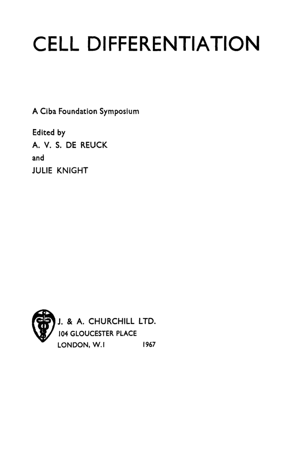 Cell Differentiation 1st Edition â€“ PDF/EPUB Version Downloadable