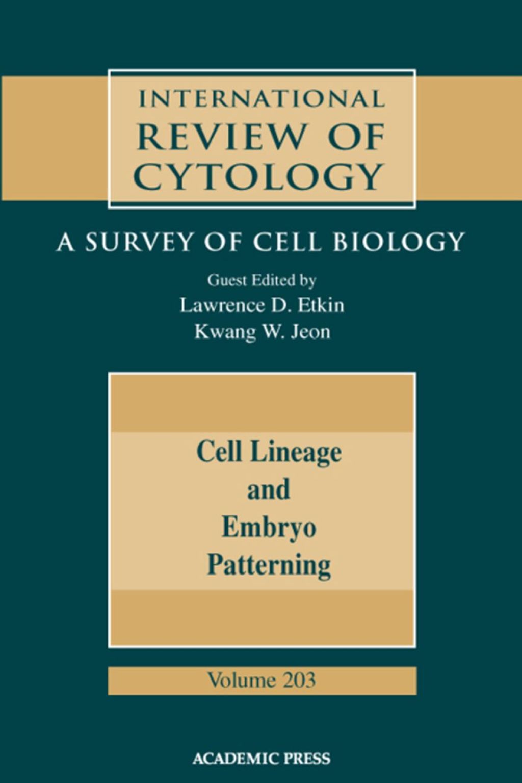 Cell Lineage and Embryo Patterning â€“ PDF/EPUB Version Downloadable