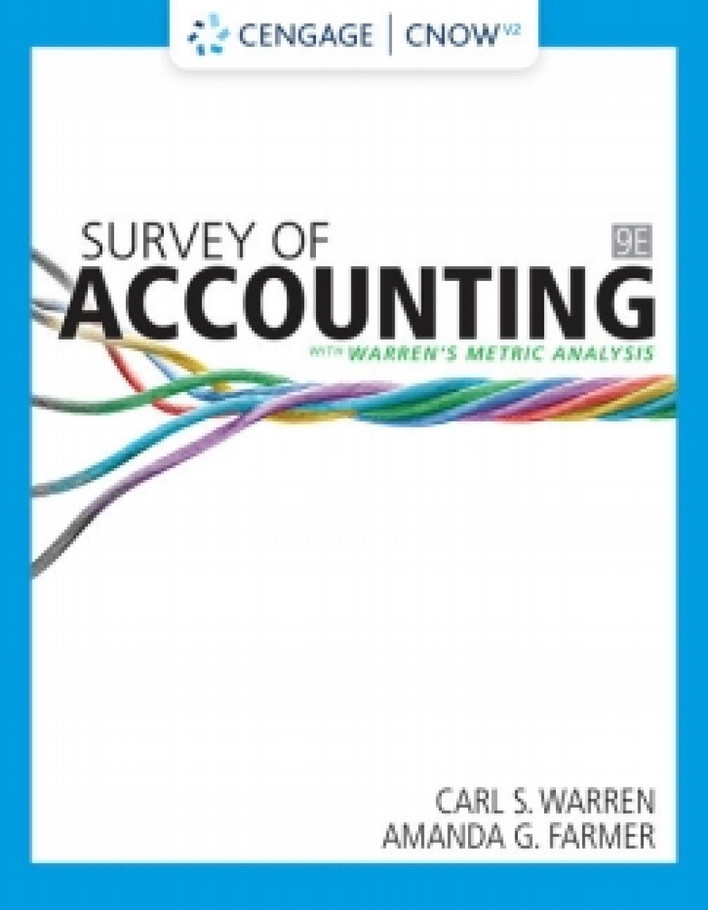 CengageNOWv2 for Warren/Farmer's Survey of Accounting 9th Edition â€“ PDF/EPUB Version Downloadable
