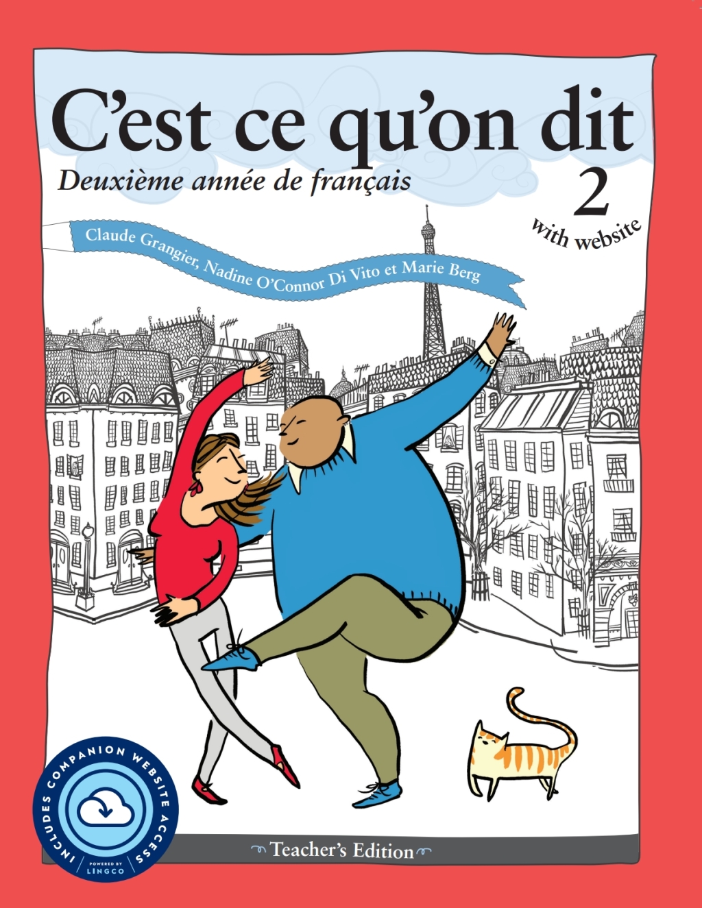 C'est ce qu'on dit with website DeuxiÃ¨me annÃ©e de franÃ§ais 1st Edition â€“ PDF/EPUB Version Downloadable