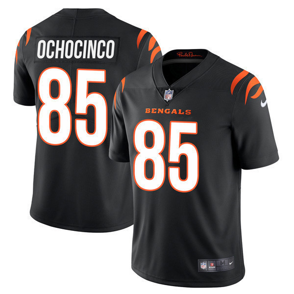 Chad Johnson Men's Cincinnati Bengals Player Vapor Limited Black Jersey - All Stitched