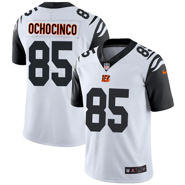 Chad Johnson Men's Cincinnati Bengals Player Vapor Limited Color Rush Jersey - All Stitched