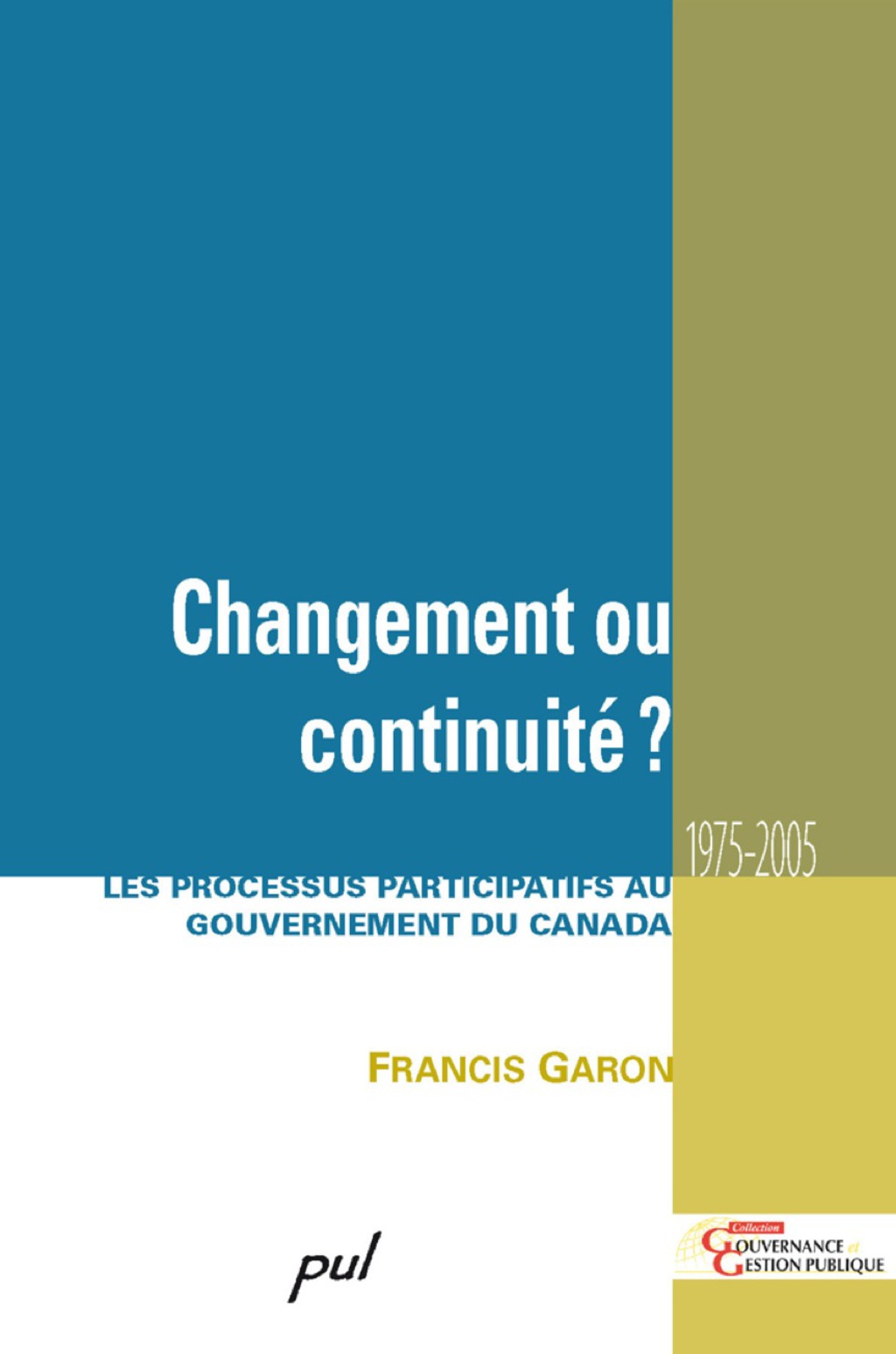 Changement ou continuitÃ©? 1st Edition â€“ PDF/EPUB Version Downloadable