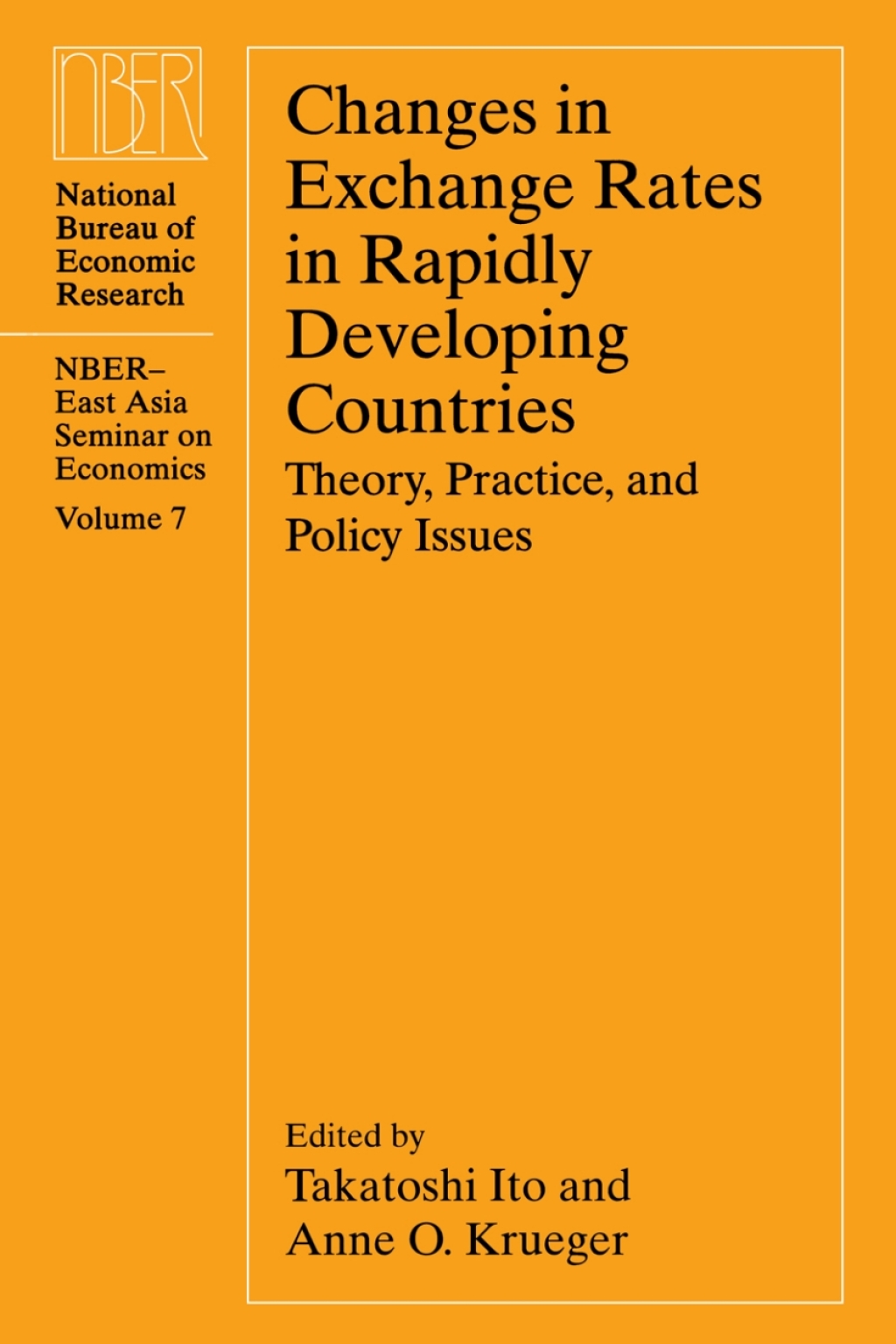 Changes in Exchange Rates in Rapidly Developing Countries Theory, Practice, and Policy Issues 1st Edition â€“ PDF/EPUB Version Downloadable