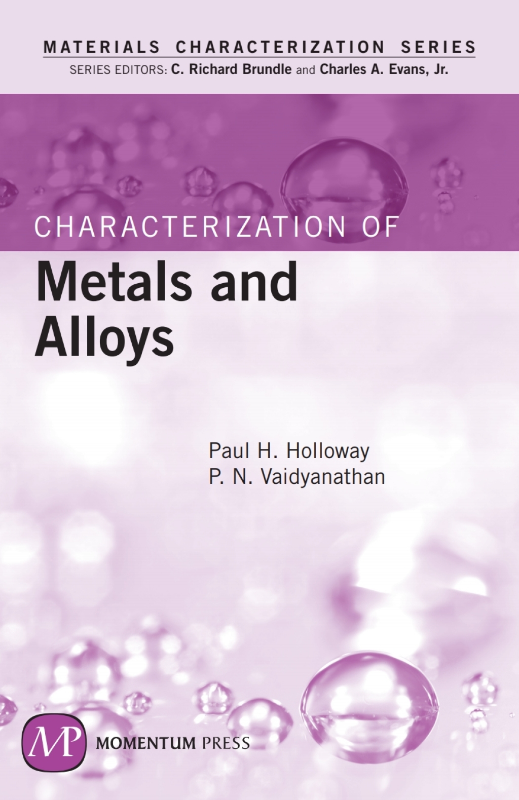 Characterization of Metals and Alloys  â€“ PDF/EPUB Version Downloadable