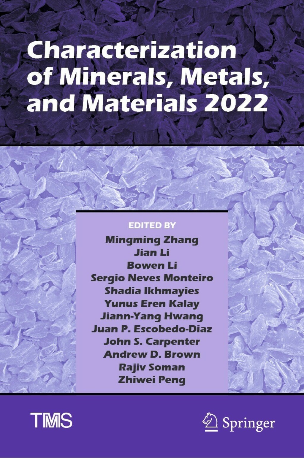 Characterization of Minerals, Metals, and Materials 2022 â€“ PDF/EPUB Version Downloadable