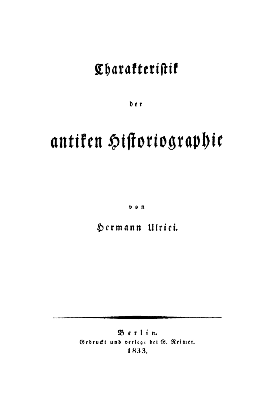 Charakteristik der antiken Historiographie 1st Edition â€“ PDF/EPUB Version Downloadable