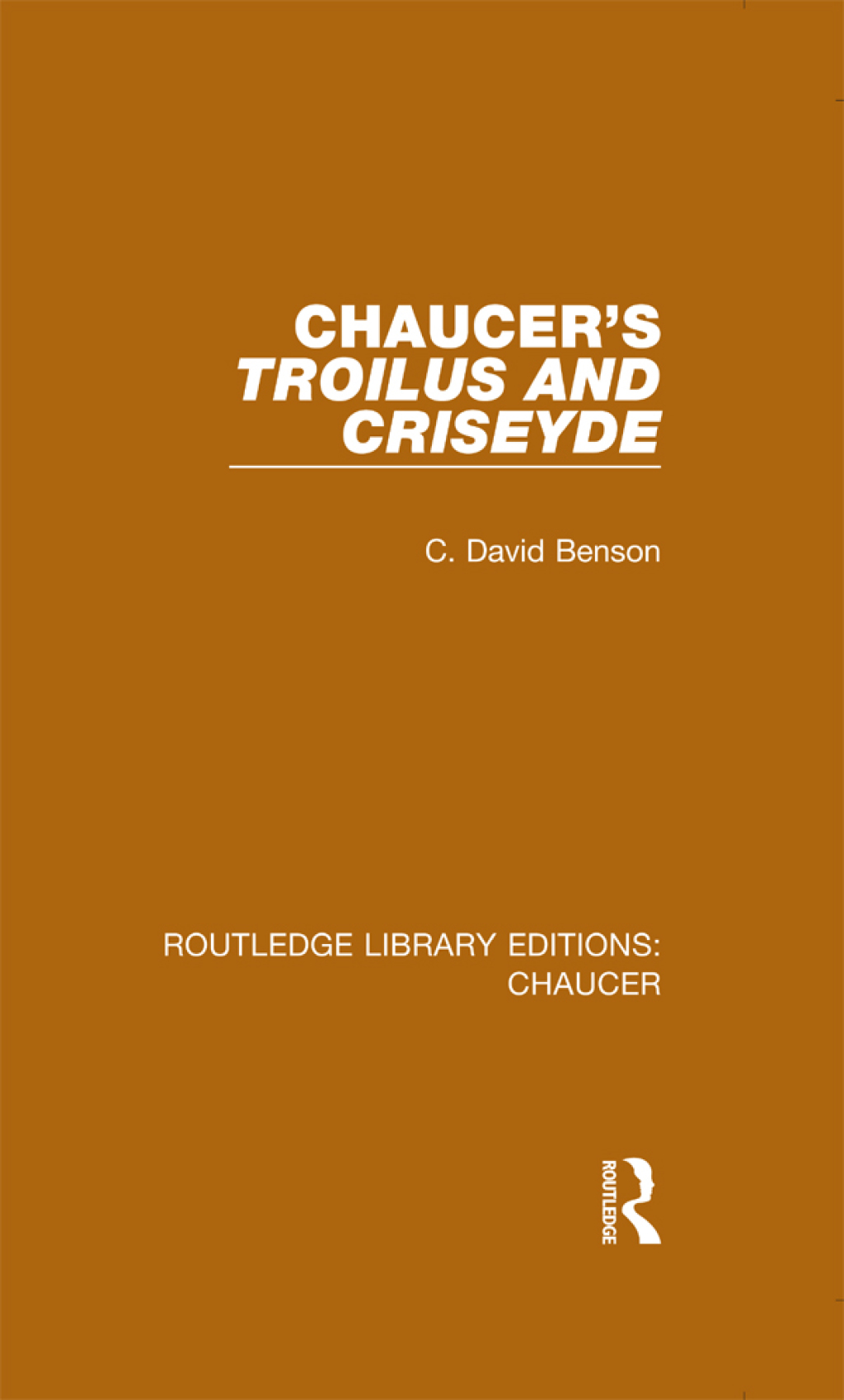Chaucer's Troilus and Criseyde 1st Edition â€“ PDF/EPUB Version Downloadable