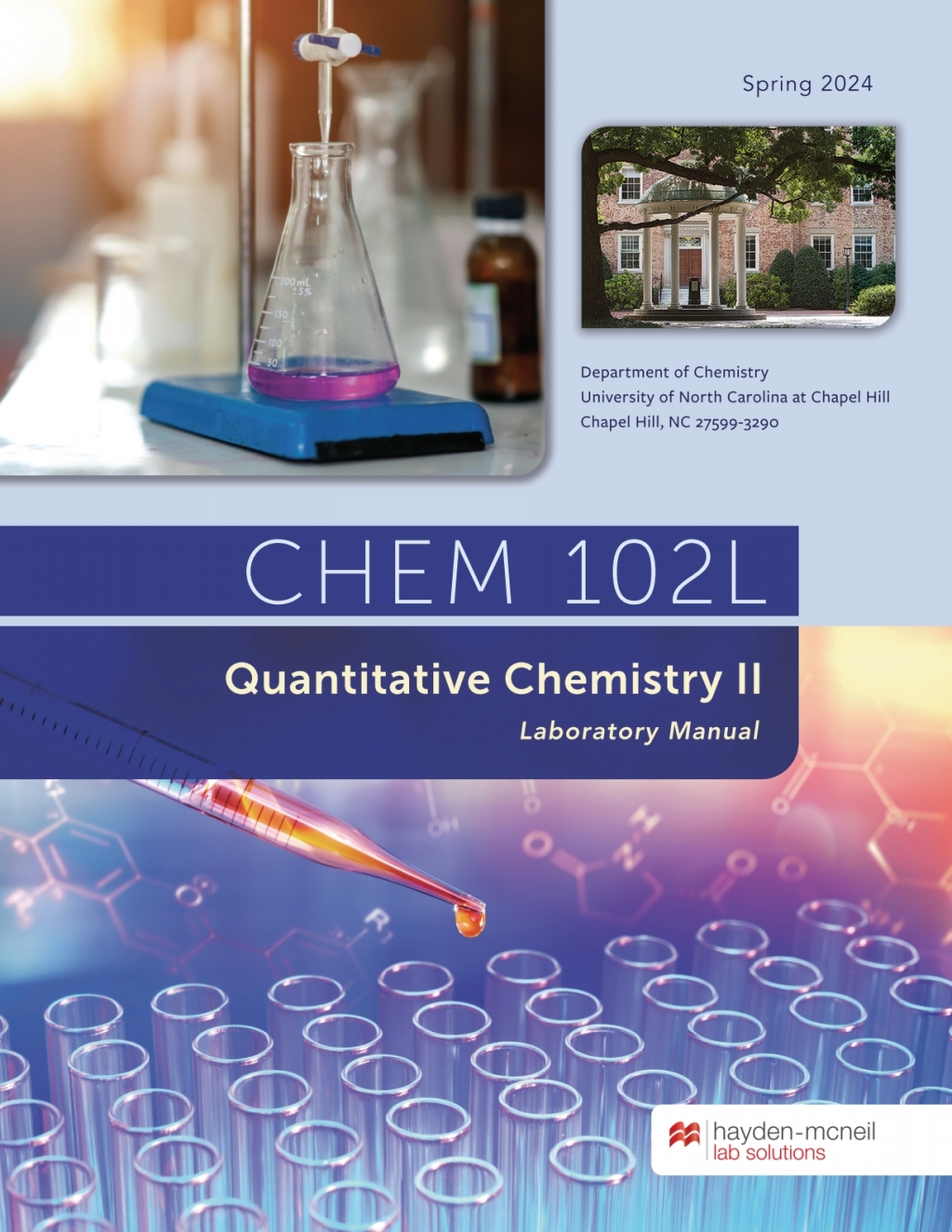 CHEM 102L Quantitative Chemistry II Manual - UNC Chapel Hill  â€“ PDF/EPUB Version Downloadable