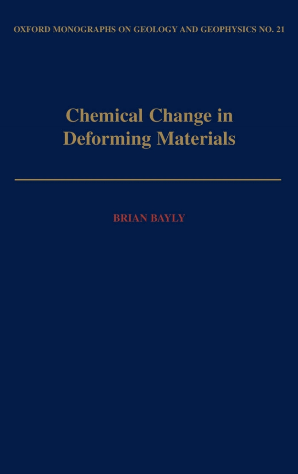 Chemical Change in Deforming Materials â€“ PDF/EPUB Version Downloadable