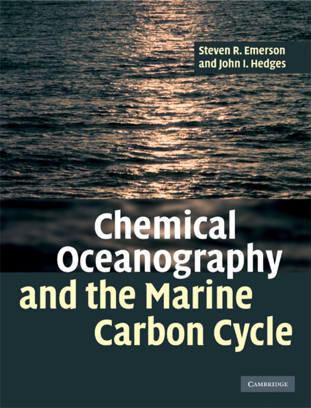 Chemical Oceanography and the Marine Carbon Cycle â€“ PDF/EPUB Version Downloadable