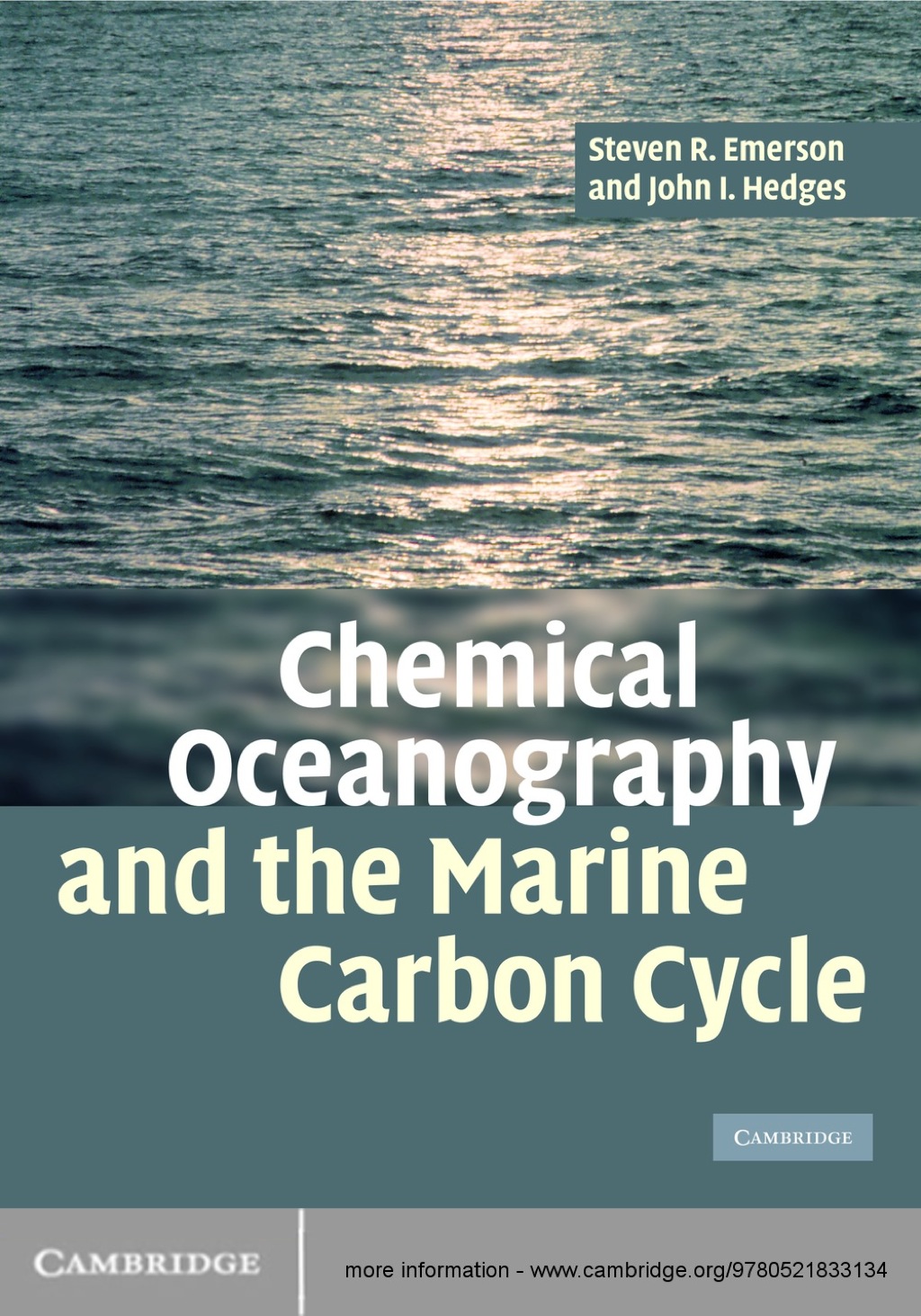 Chemical Oceanography and the Marine Carbon Cycle 1st Edition â€“ PDF/EPUB Version Downloadable