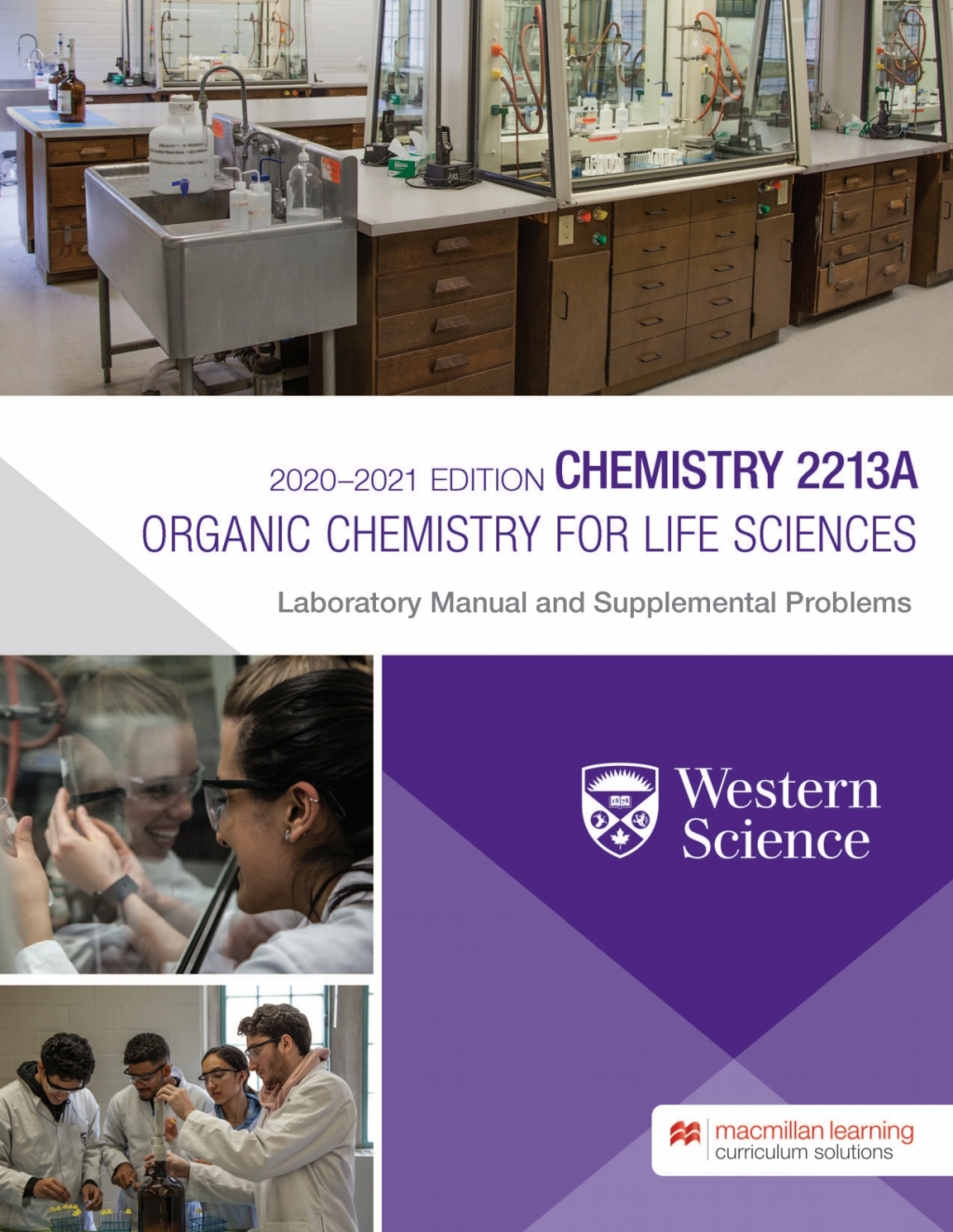 Chemistry 2213A Organic Chemistry for Life Sciences Lab Manual and Supplemental Problems - The University of Western Ontario - (PDF/EPUB Version)