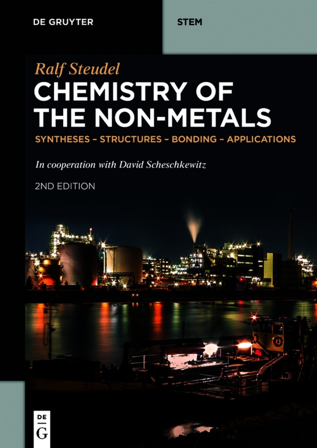 Chemistry of the Non-Metals Syntheses - Structures - Bonding - Applications 1st Edition â€“ PDF/EPUB Version Downloadable
