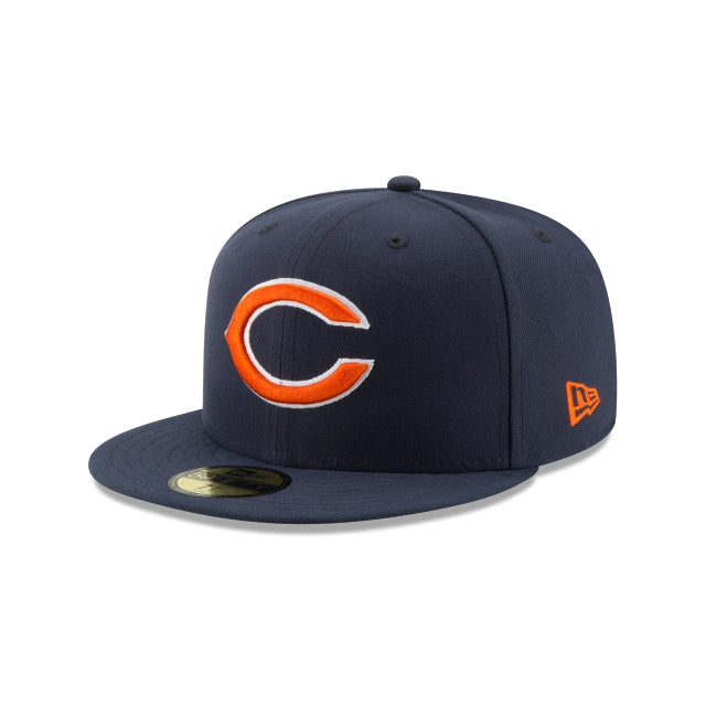 Chicago Bears Navy 59FIFTY Fitted