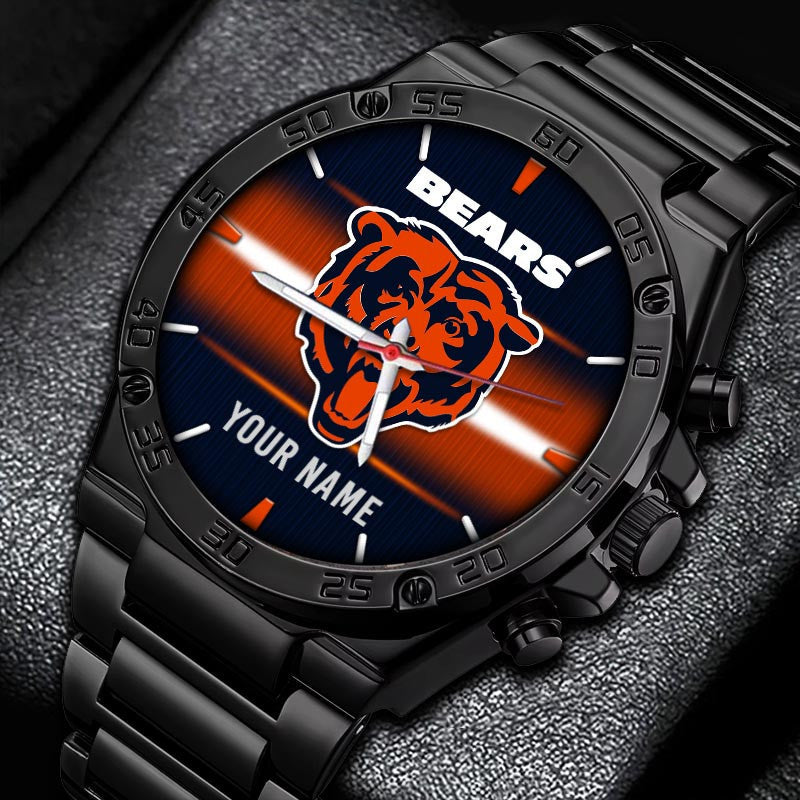 Chicago Bears Personalized Name Watch