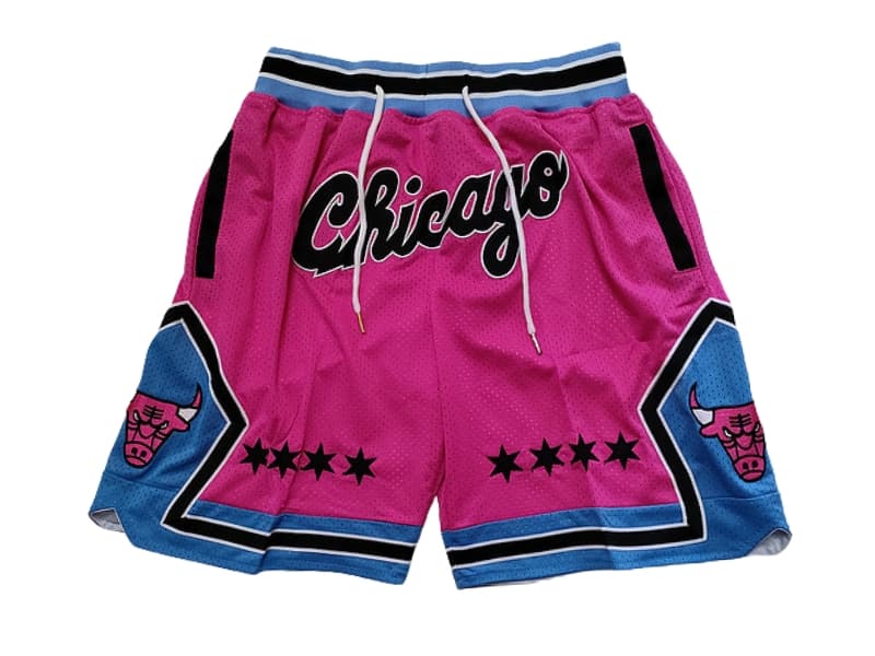 Chicago Bulls Pink Shorts - Basketball Shorts Store