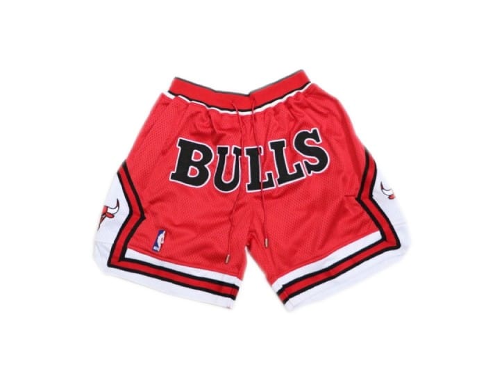 Chicago Bulls Shorts Red - Basketball Shorts Store