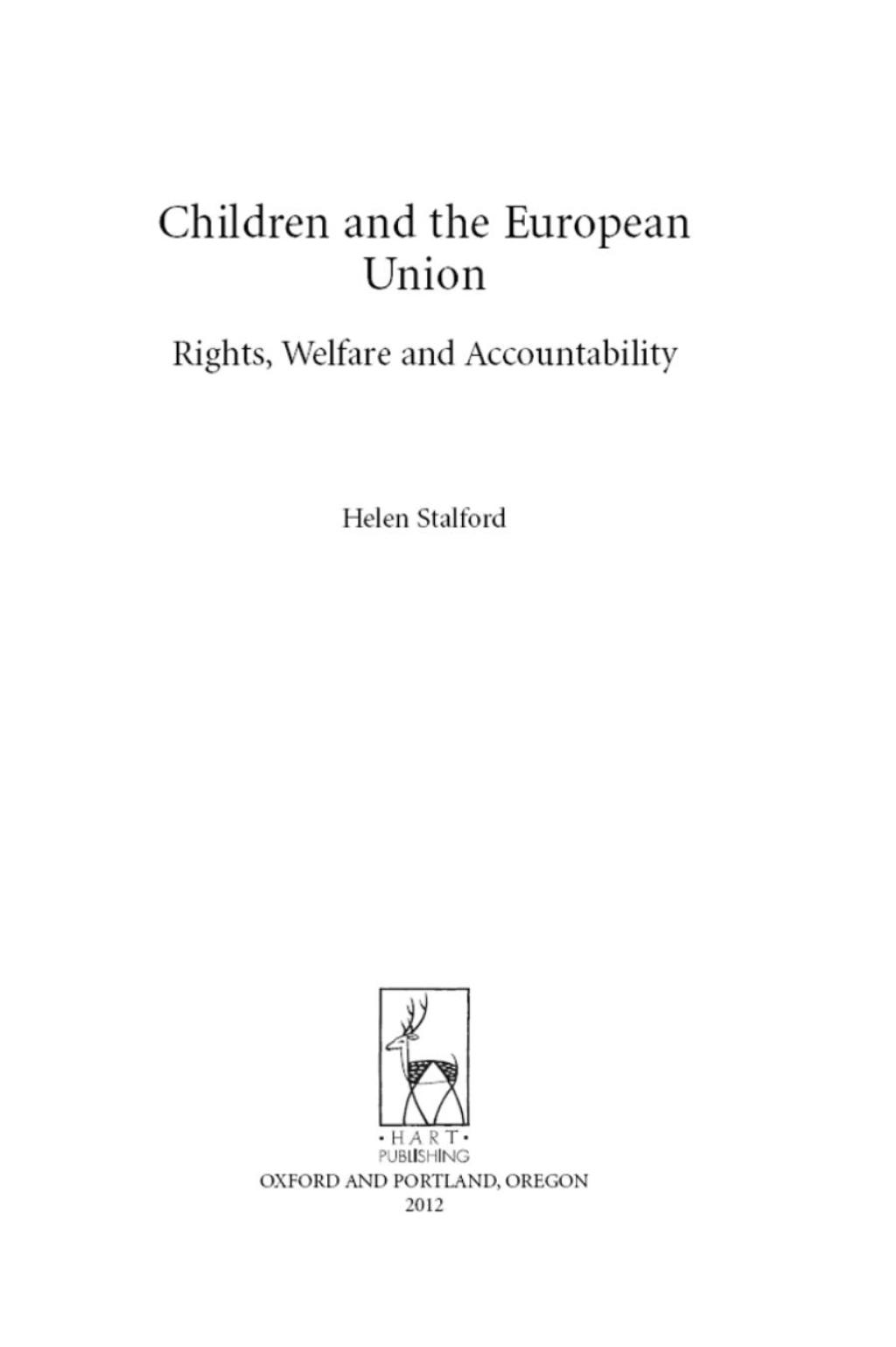 Children and the European Union Rights, Welfare and Accountability 1st Edition – PDF/EPUB Version Downloadable Children and the European Union Rights, Welfare and Accountability 1st Edition – PDF/EPUB Version Downloadable - Image 1