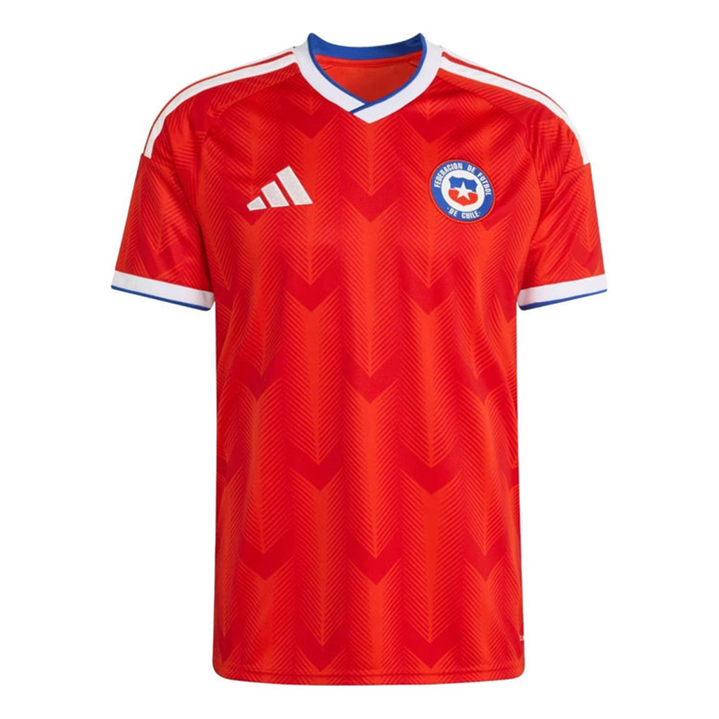 Chile Home World Cup 2026 Soccer Jersey Active Red