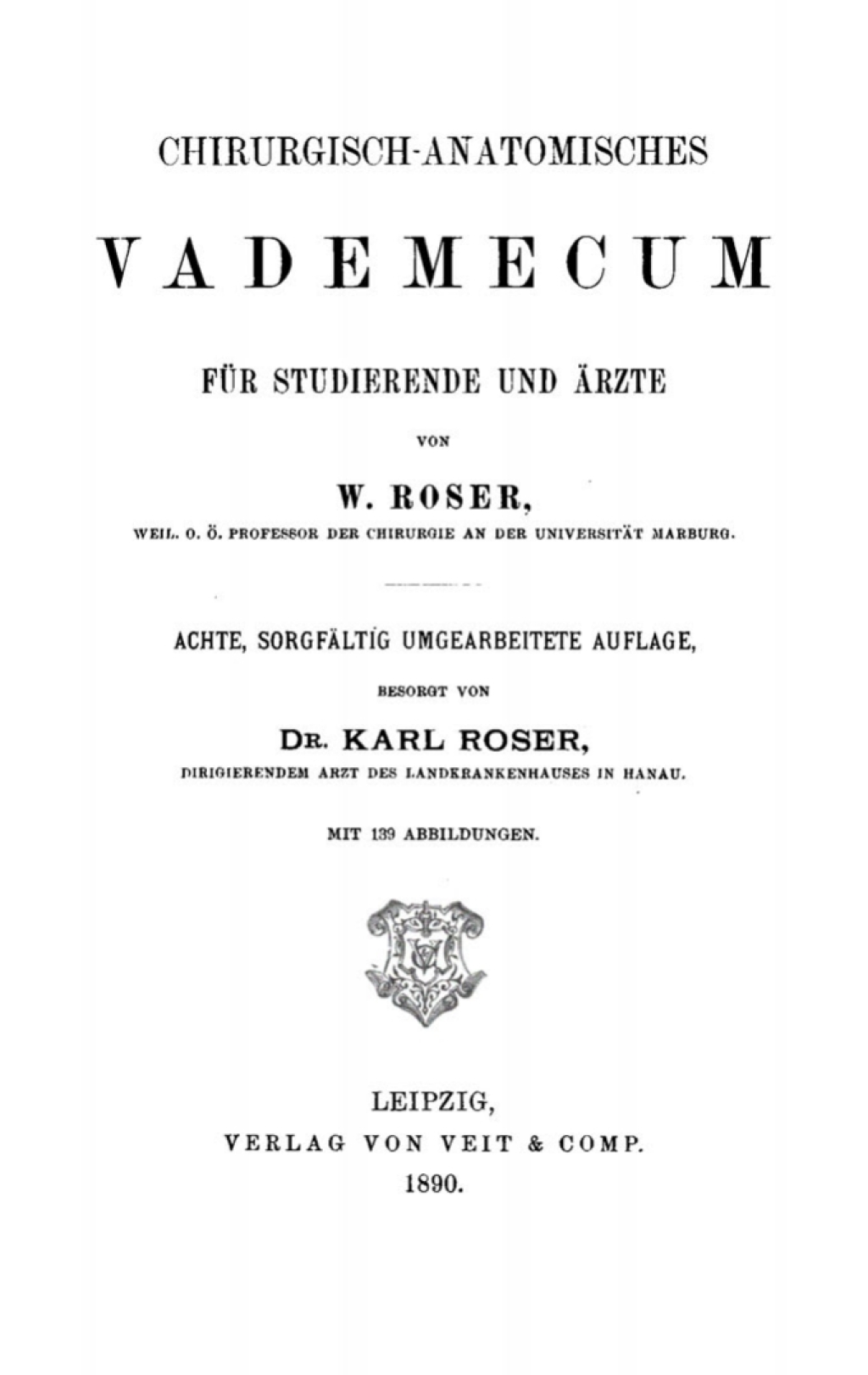 Chirurgisch-Anatomisches Vademecum FÃ¼r Studierende und Ã„rzte 8th Edition â€“ PDF/EPUB Version Downloadable