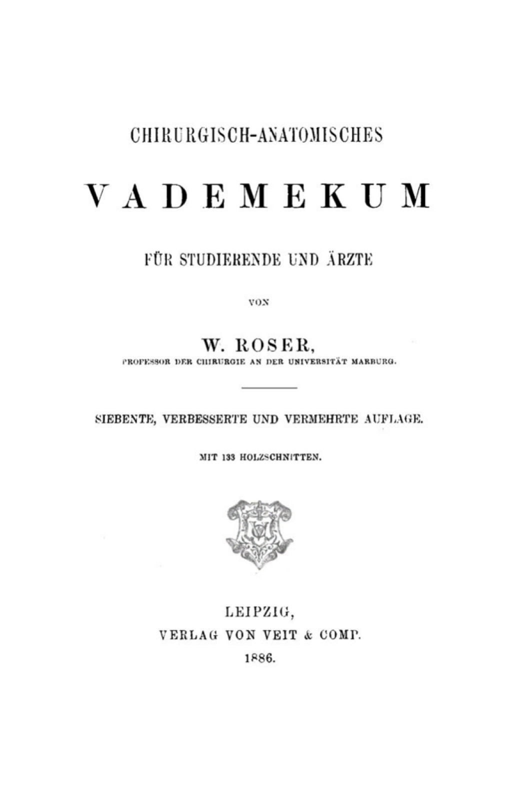 Chirurgisch-Anatomisches Vademekum FÃ¼r Studierende und Ã„rzte 7th Edition â€“ PDF/EPUB Version Downloadable