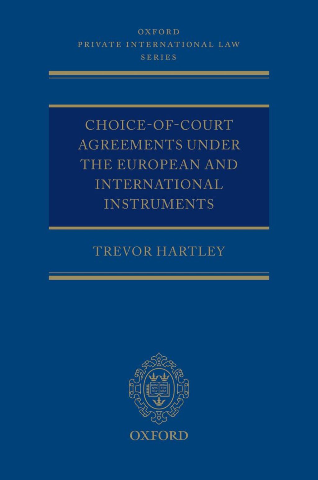 Choice-of-court Agreements under the European and International Instruments The Revised Brussels I Regulation, the Lugano Convention, and the Hague Convention â€“ PDF/EPUB Version Downloadable