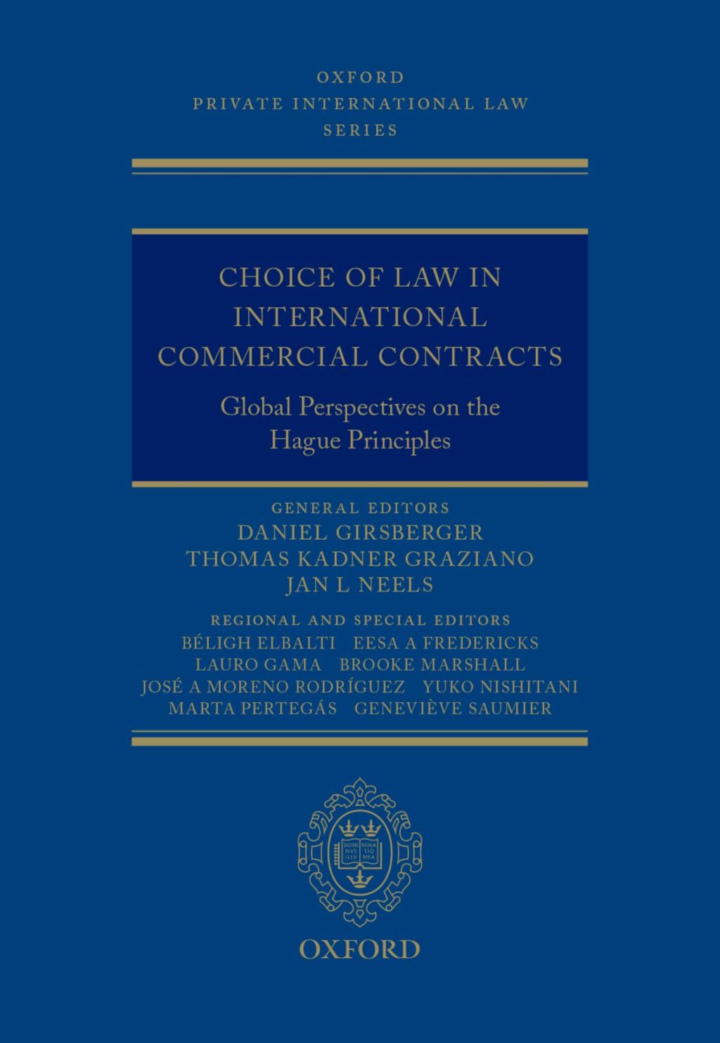 Choice of Law in International Commercial Contracts â€“ PDF/EPUB Version Downloadable