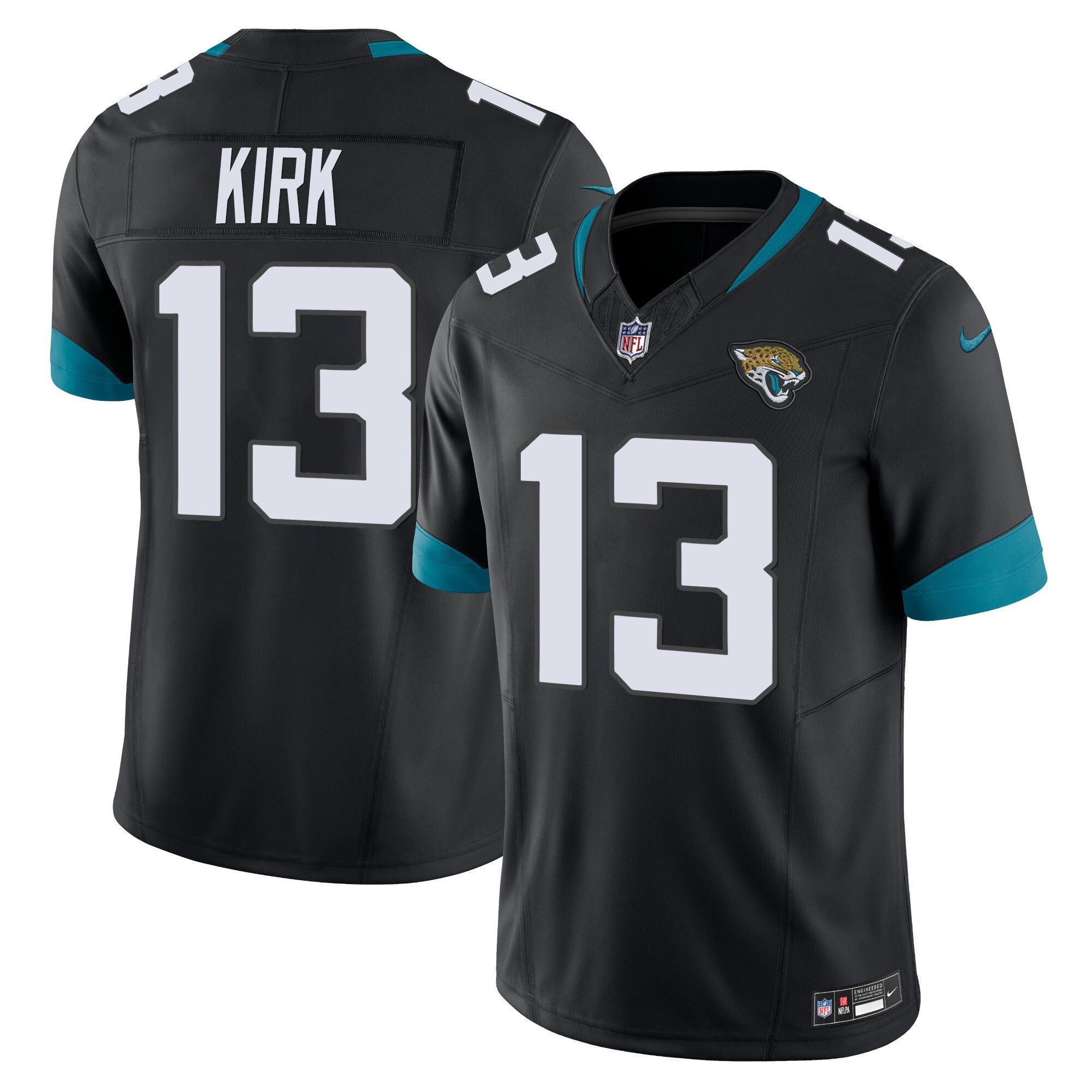 Christian Kirk Men's Jacksonville Jaguars Vapor Limited Black Jersey - All Stitched
