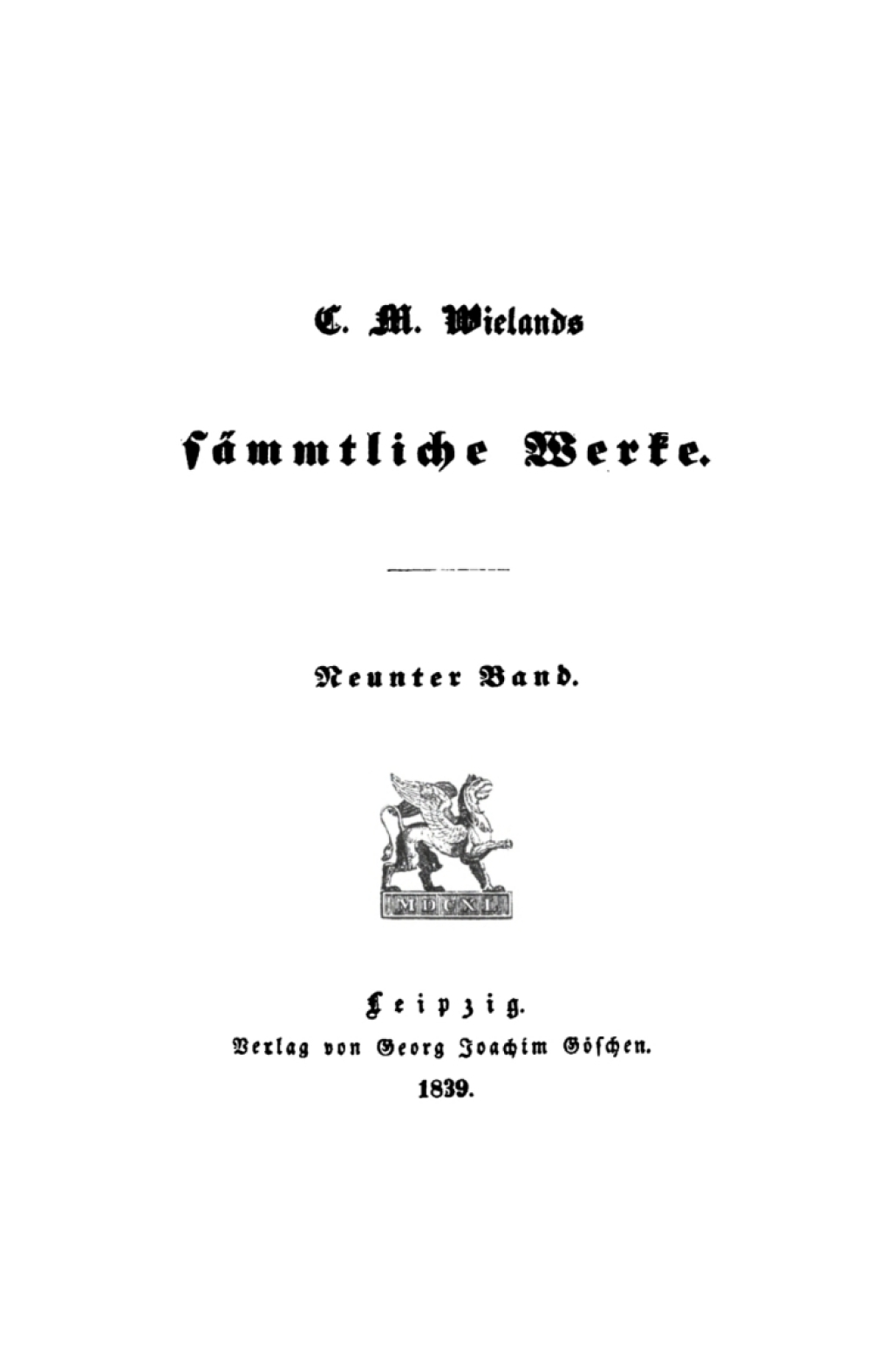 Christoph Martin Wieland: C. M. Wielands SÃ¤mmtliche Werke. Band 9/10 1st Edition â€“ PDF/EPUB Version Downloadable