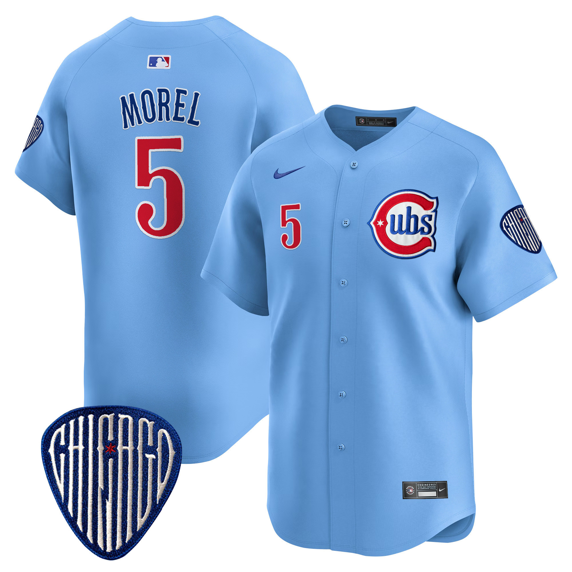 Christopher Morel Men's Chicago Cubs Blue Alternate Vapor Premier Limited Blue Jersey - All Stitched