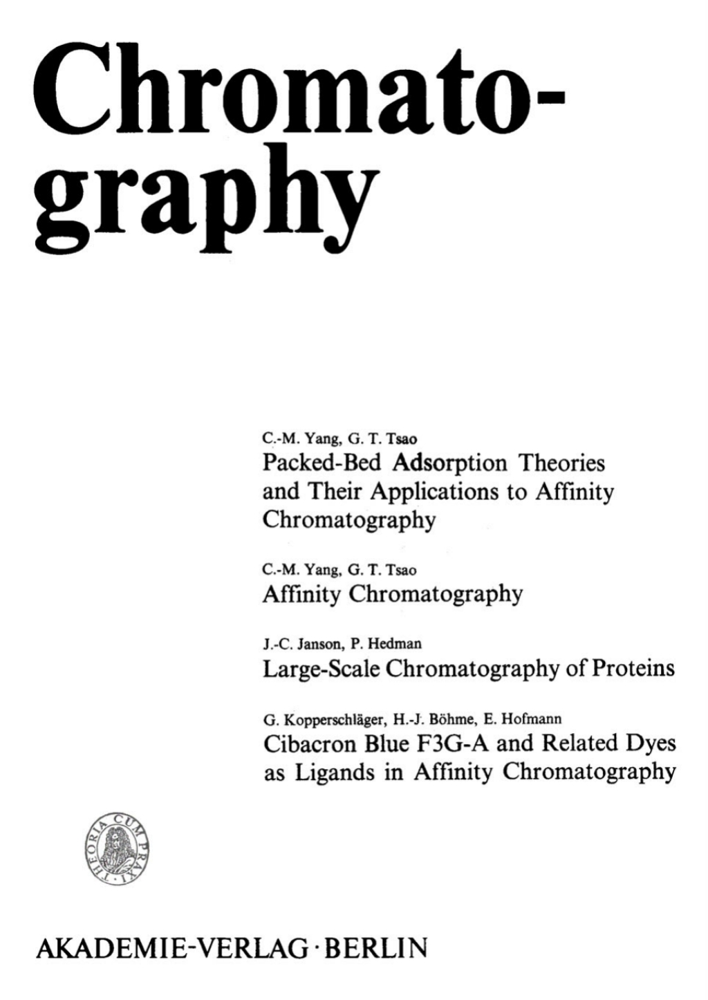 Chromatography 1st Edition â€“ PDF/EPUB Version Downloadable