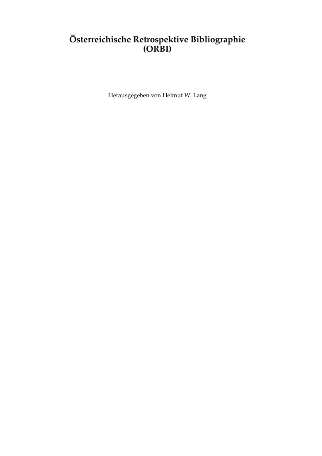 Chronologische Bilddokumentation der Ã¶sterreichischen Zeitungen 1796â€“1847 Nr. 207â€“379 1st Edition â€“ PDF/EPUB Version Downloadable