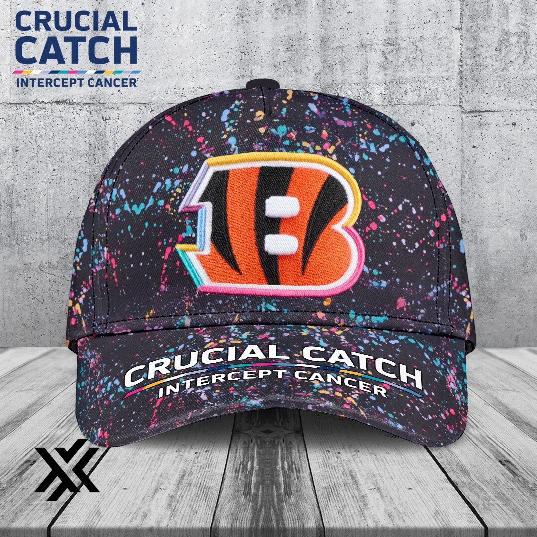 Cincinnati Bengals Crucial Catch 2025 Classic Cap