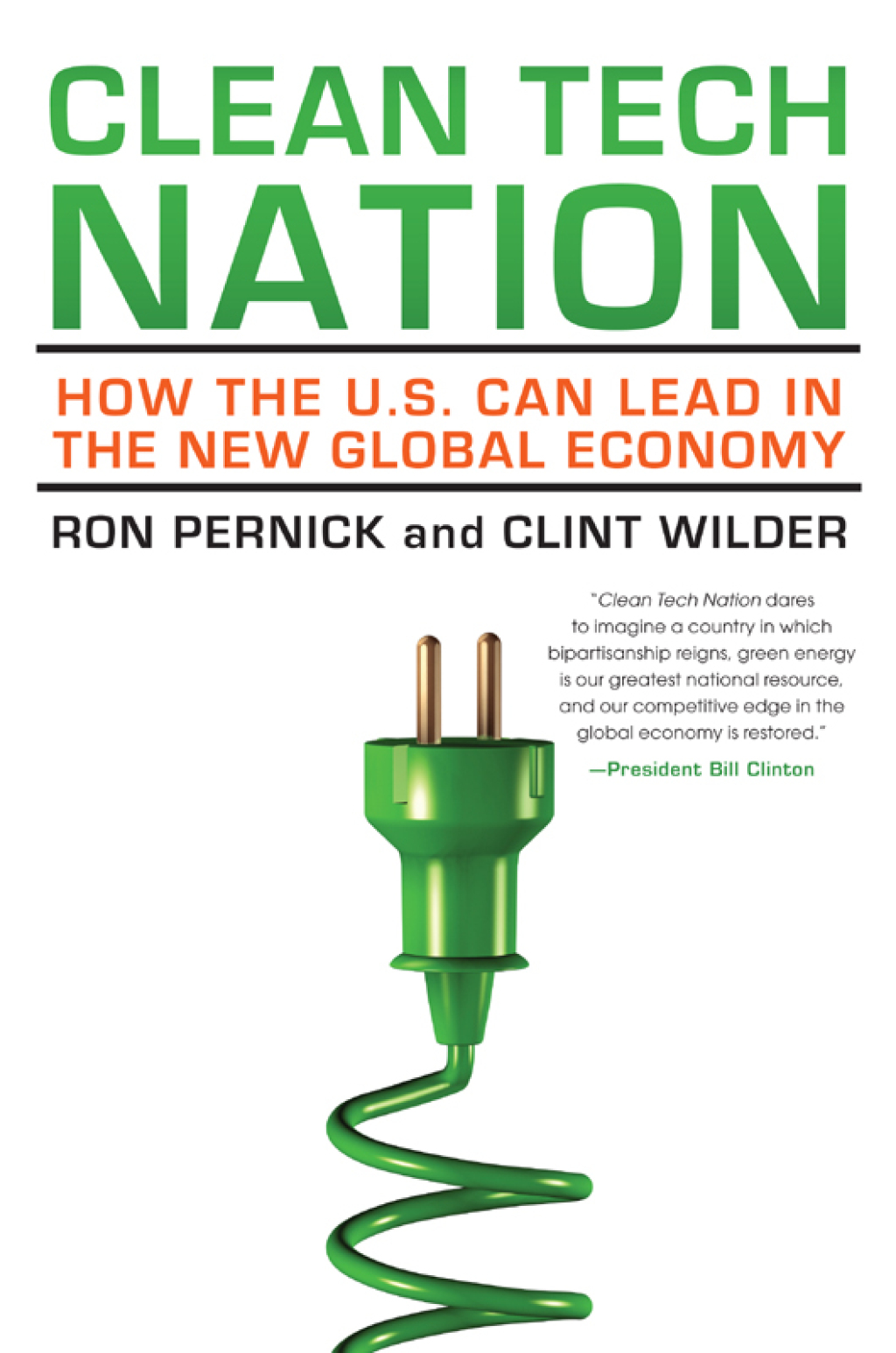 Clean Tech Nation How the U.S. Can Lead in the New Global Economy - (PDF/EPUB Version)