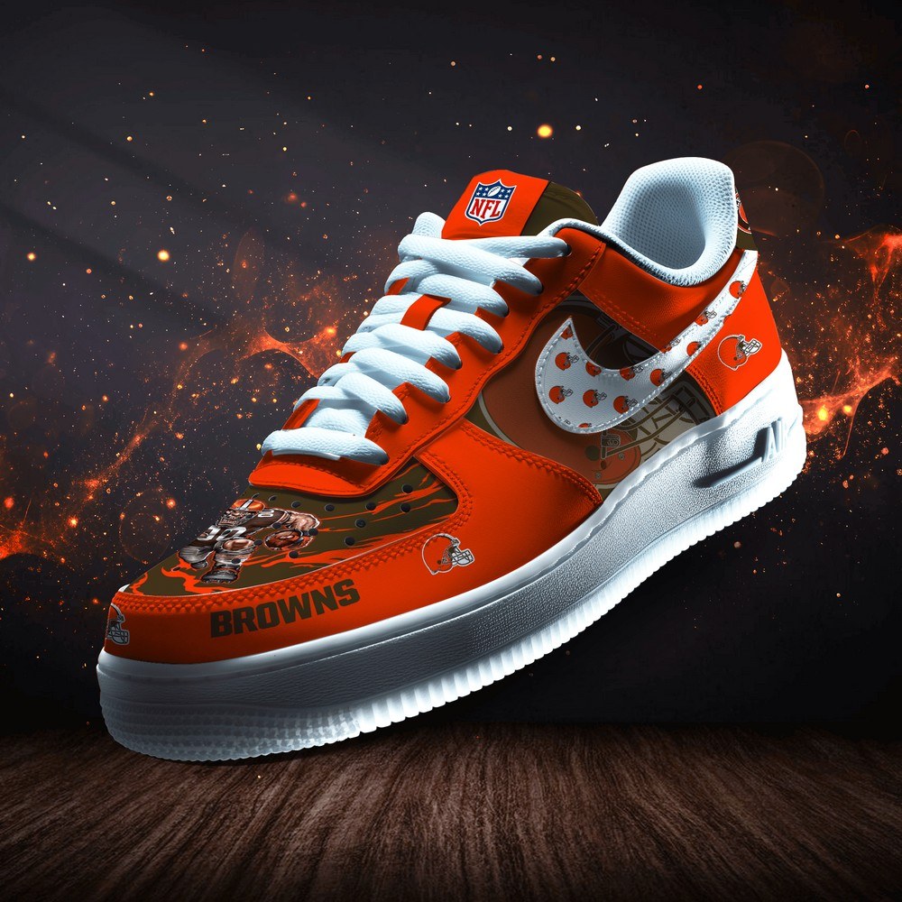 Cleveland Browns Personalized Custom Sneakers