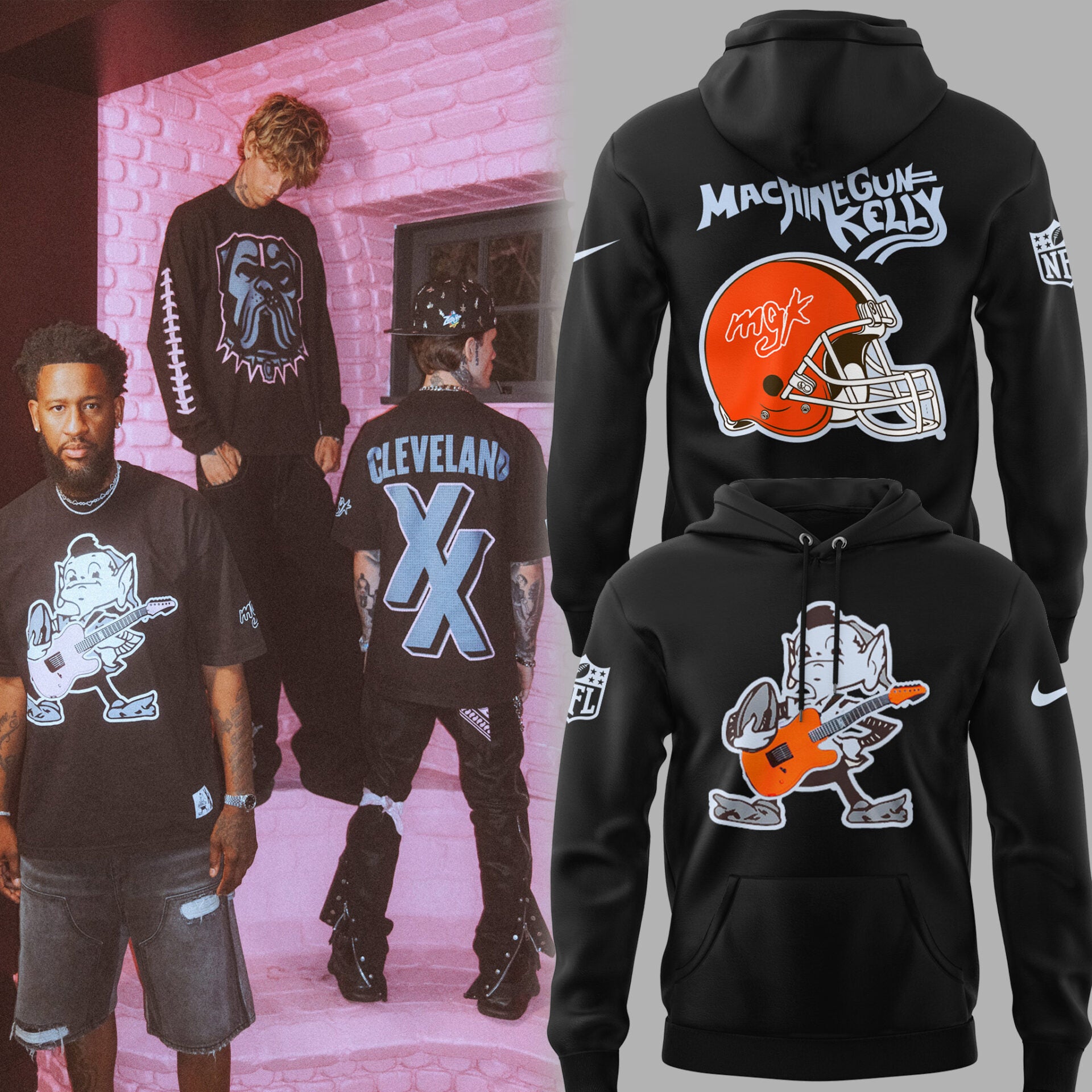 Cleveland Browns x MGK Limited Editions Hoodie