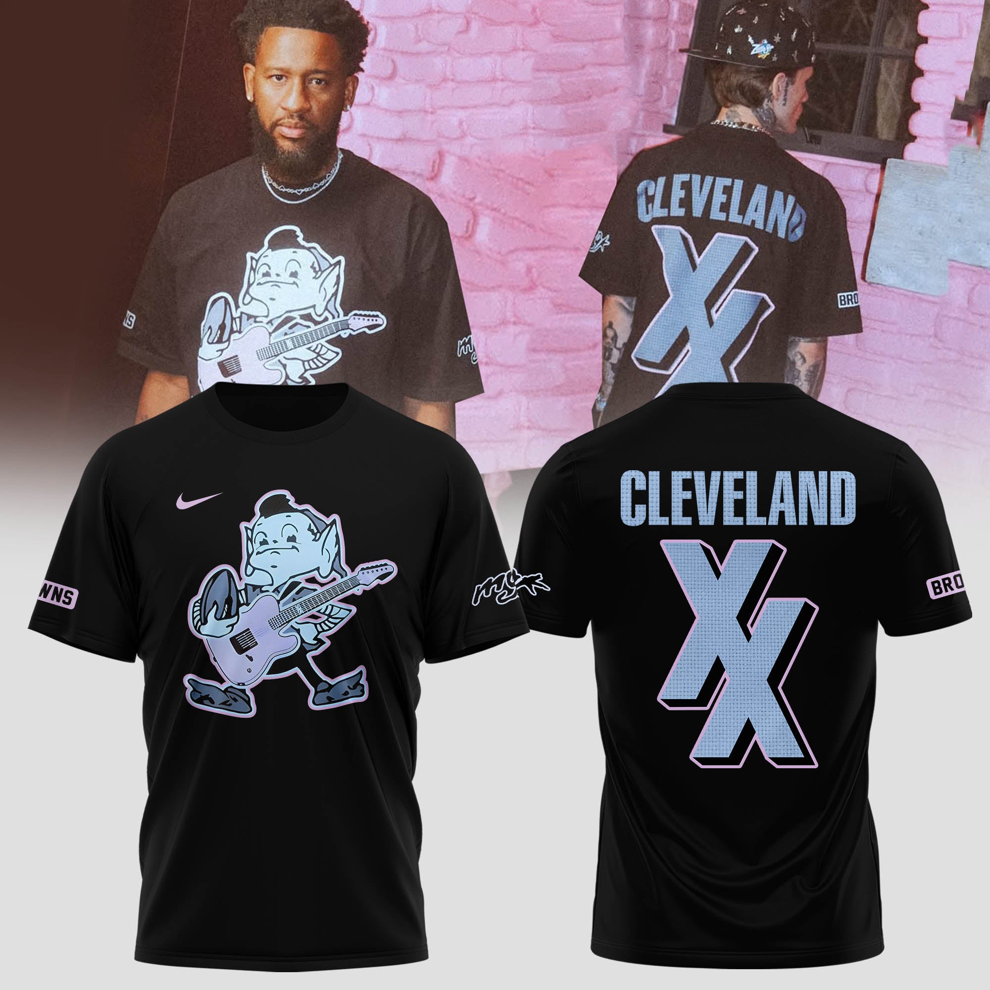 Cleveland Browns x MGK Limited Editions T-shirt