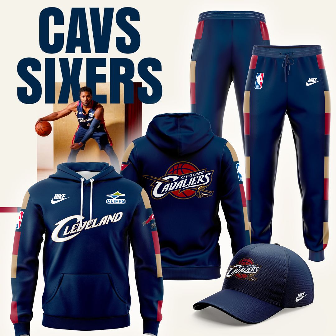 Cleveland Cavaliers Shop Back To Blue Classic Edition Hoodie