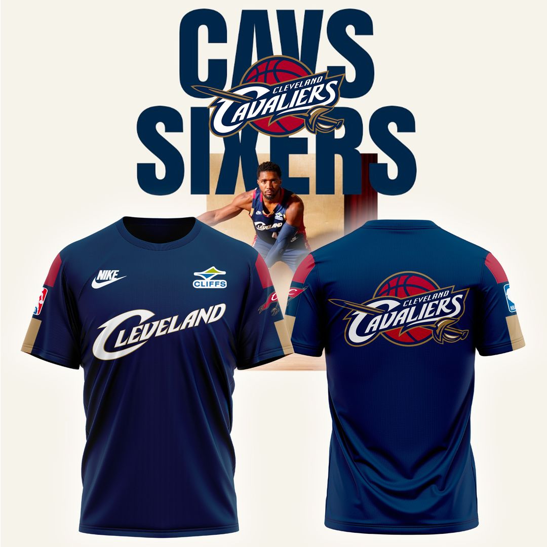 Cleveland Cavaliers Shop Back To Blue Classic Edition T-shirt