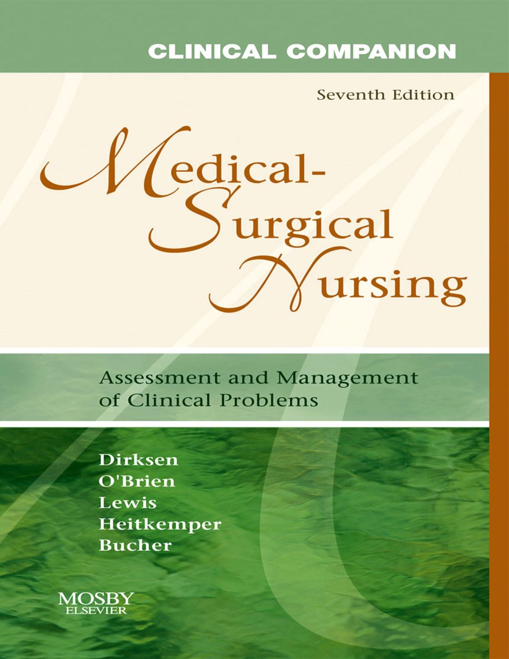 Clinical Companion to Medical-Surgical Nursing 7th Edition - (PDF/EPUB Version)
