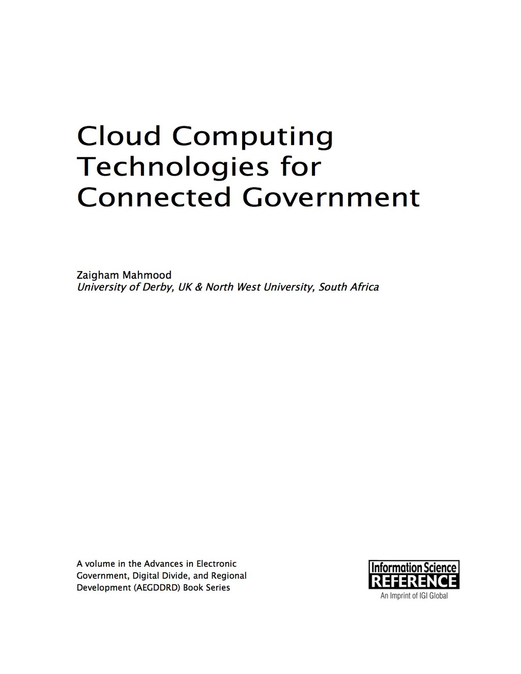 Cloud Computing Technologies for Connected Government â€“ PDF/EPUB ...