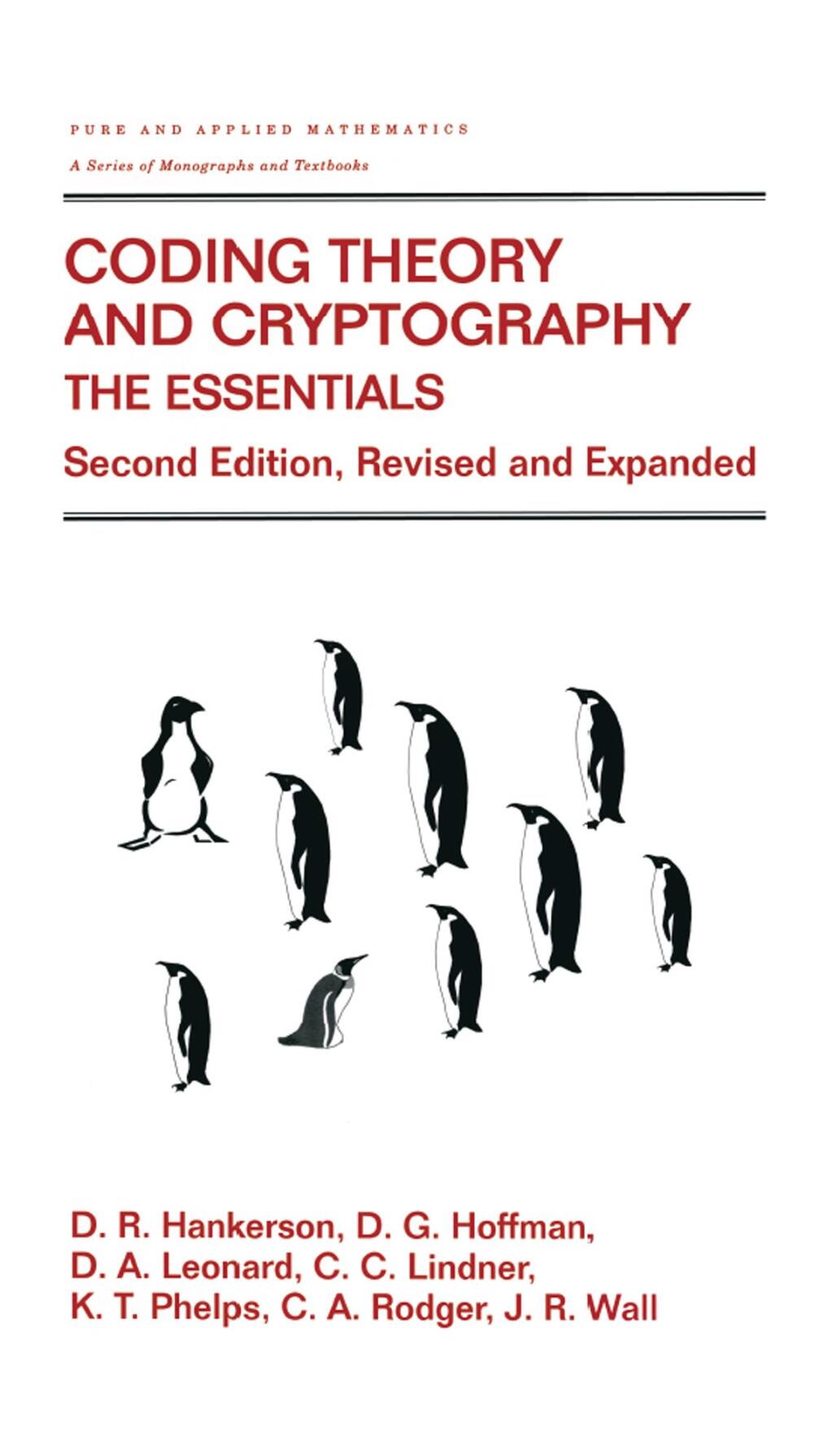 Coding Theory and Cryptography The Essentials, Second Edition 2nd ...