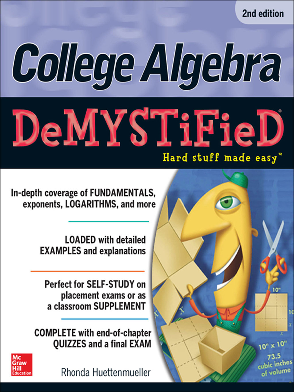 College Algebra DeMYSTiFieD, 2nd Edition 2nd Edition - (PDF/EPUB Version)