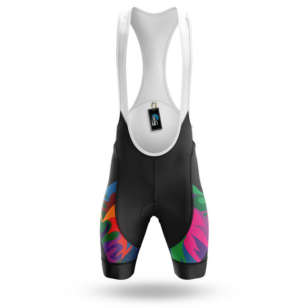 Colorful Elephant - Men's Cycling Bibs Only