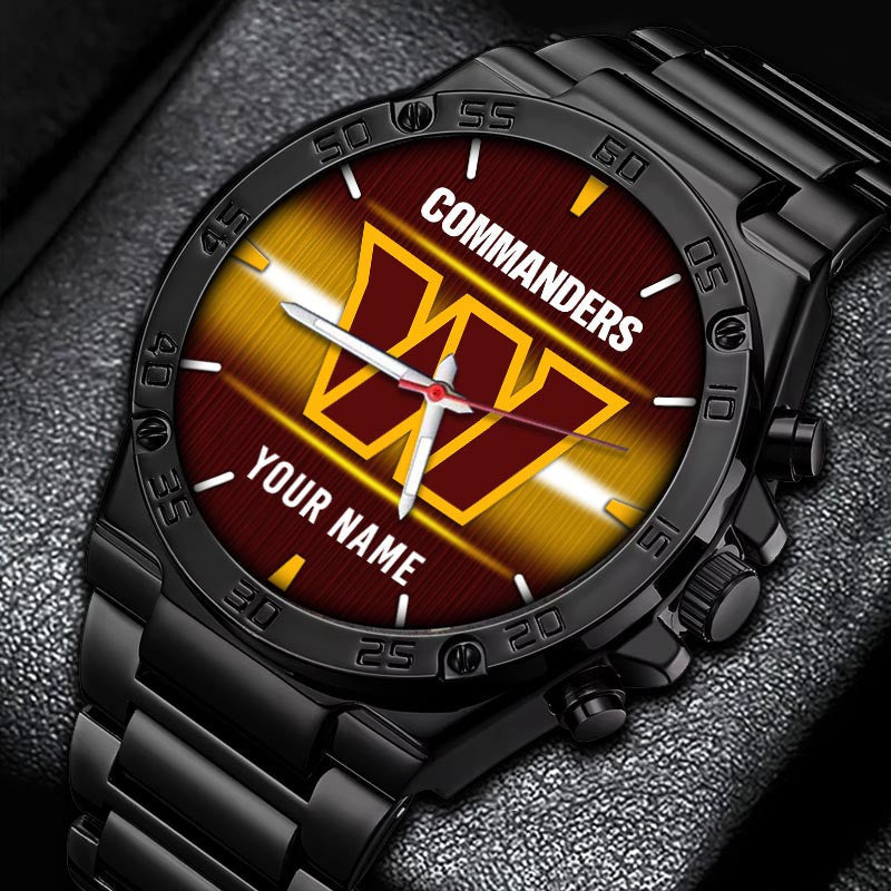Commanders Custom Name Watch