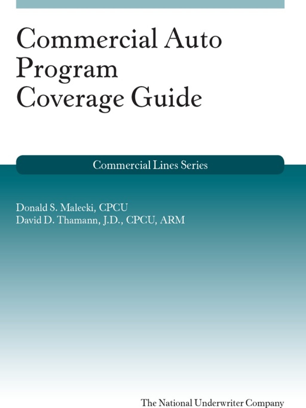 Autp Program Backup Program Commercial Auto Program Coverage Guide 1st Edition – PDF/EPUB Version ...