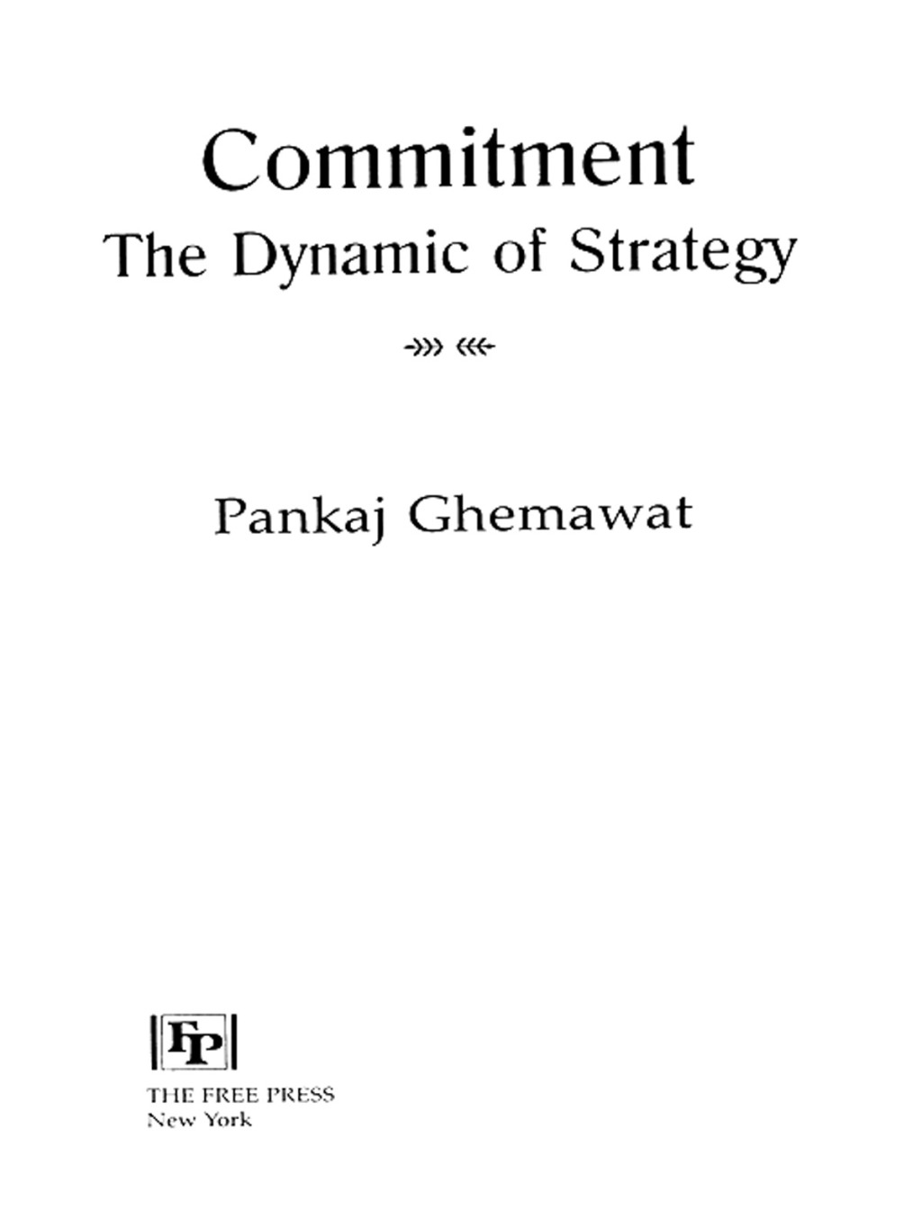 Commitment - (PDF/EPUB Version)