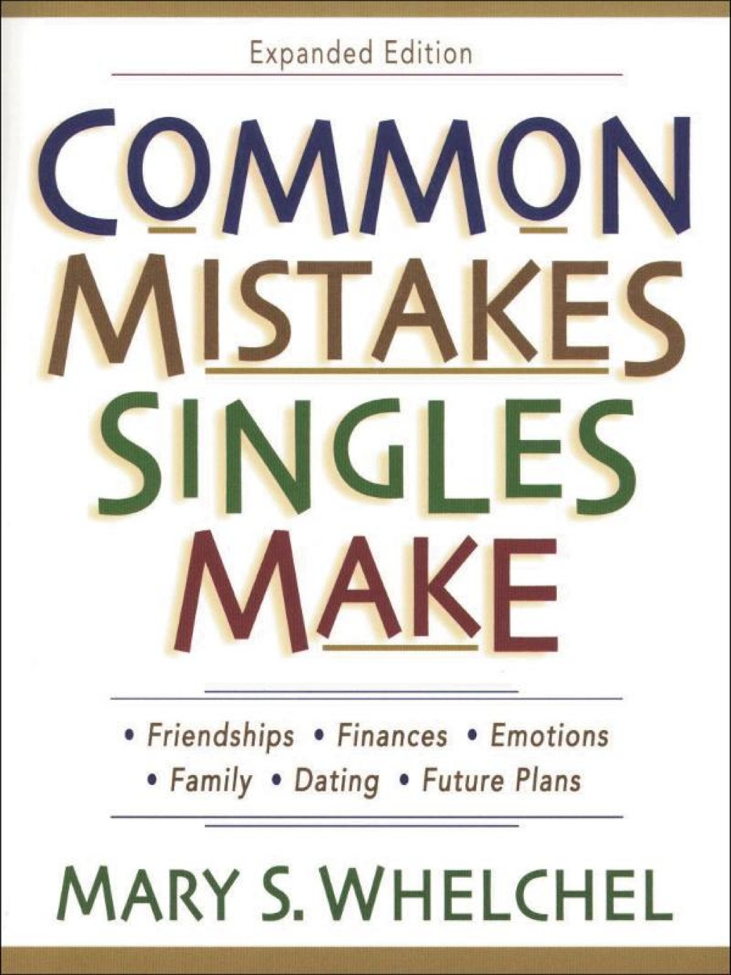 Common Mistakes Singles Make - (PDF/EPUB Version)