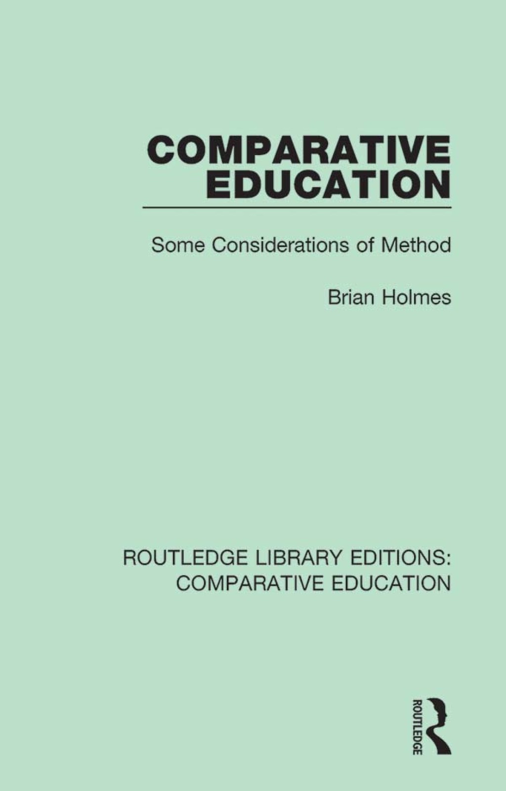 Comparative Education Some Considerations of Method 1st Edition â€“ PDF ...